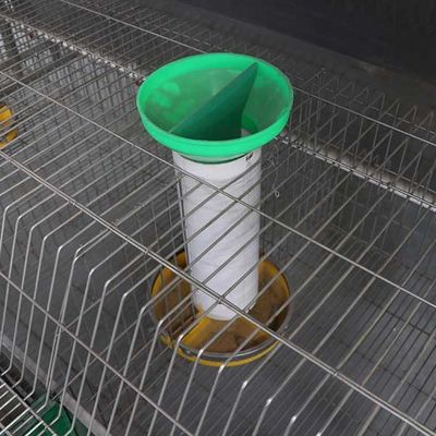 Manutenção fácil do grande auto desempenho estável da gaiola do coelho da exploração agrícola da limpeza