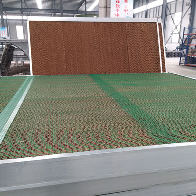 O sistema de controlo galvanizado 7mm/5mm do clima da exploração avícola da armação de aço Flute altamente
