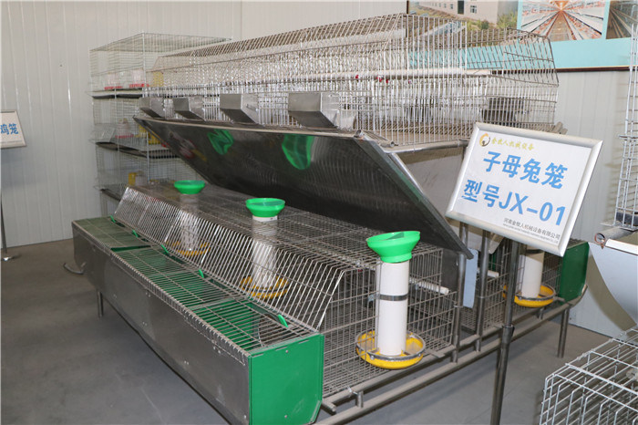 2 séries 24 pilhas cultivam a rede de arame galvanizada mergulhada quente da gaiola do coelho