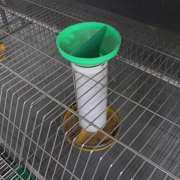 Manutenção fácil do grande auto desempenho estável da gaiola do coelho da exploração agrícola da limpeza