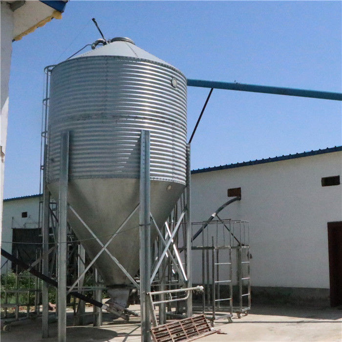 Grande silo da alimentação animal, equipamento de elevação alto da alimentação de aves domésticas da eficiência